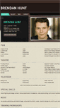 Mobile Screenshot of brendanhunt.com