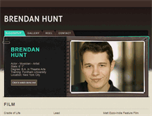 Tablet Screenshot of brendanhunt.com